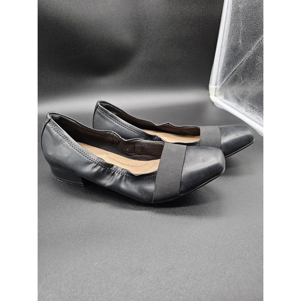 Collection By Clarks Ultimate Comfort Womens Black Pumps Size 9~ 1" Heelâ